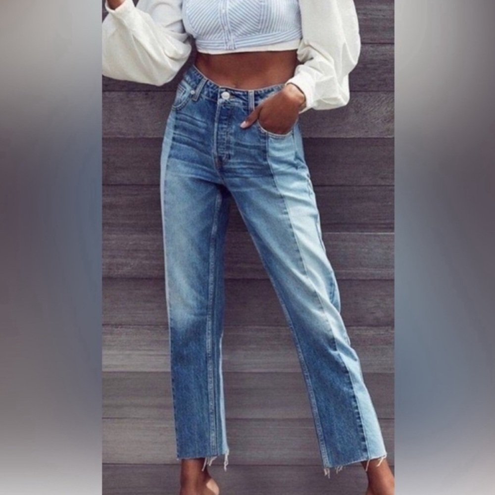 BDG two toned jeans
